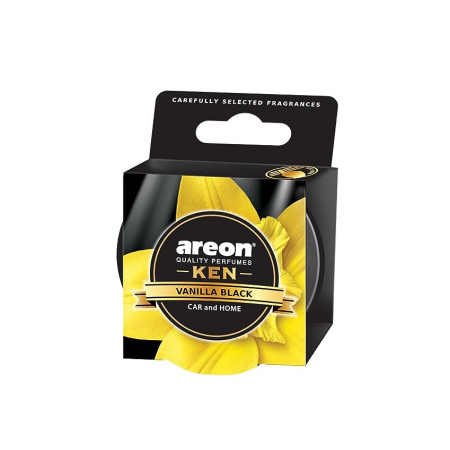 Areon Ken Vanilla Black Car Air Freshener | 35g | AK31 Areon Ken Vanilla Black Car Air Freshener | 35g | AK31