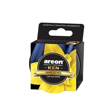 Areon Ken Vanilla Mia Car Air Freshener | 35g | AK29 Areon Ken Vanilla Mia Car Air Freshener | 35g | AK29