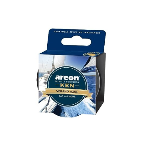 Areon Ken Verano Azul Car Air Freshener | 35g | AK35 Areon Ken Verano Azul Car Air Freshener | 35g | AK35