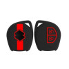 Keycare silicone key cover fit for All Maruti Suzuki Car 2 button remote key | KC63 | Black