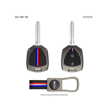Keycare Metal Key Cover MT-32 for Toyota Cars