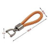 Keycare Universal car Key Holder Handwoven Leather Thread Key Chain Keyring | Style01