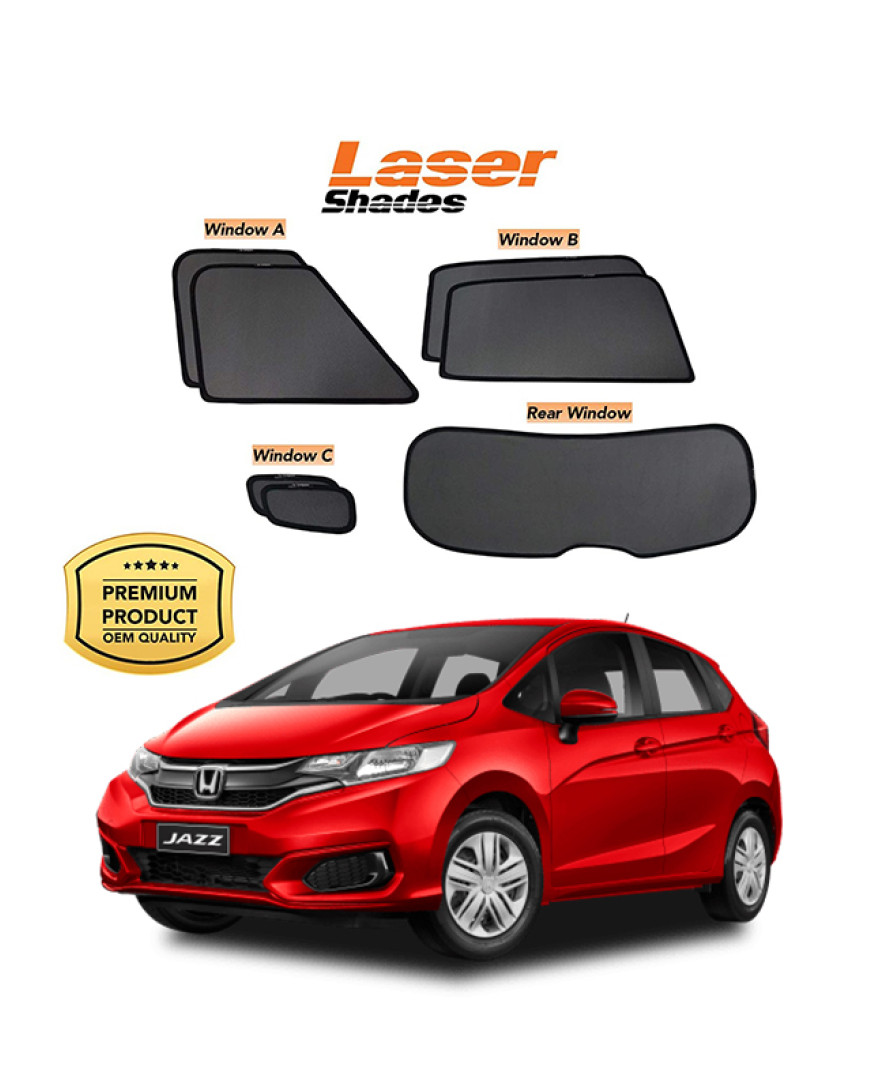 NSV Laser  Window Shades for Honda Jazz