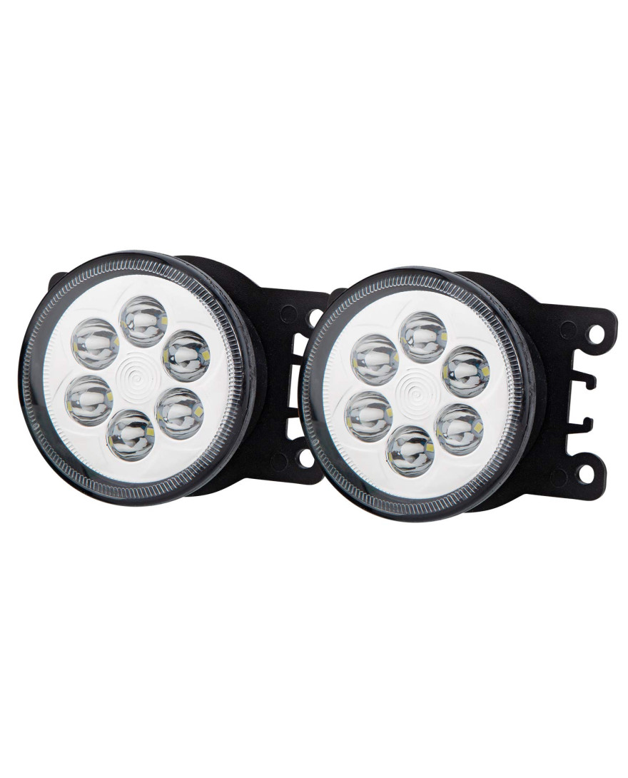 Blackcat LED Fog Lamp for Tata Nexon | OEM Quality | Pair of 2 (Left + Right), White