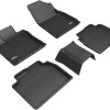 3D Kagu Floor Mat Compatible with LEXUS ES 300 Series 2023+ | Set of 5 Pcs | Custom Fit | BLACK
