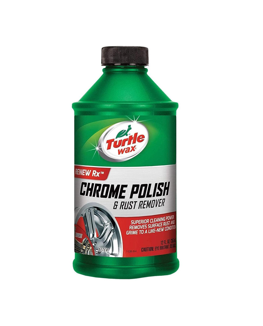 Turtle Wax Liquid Chrome Polish & Rust Remover 355ml