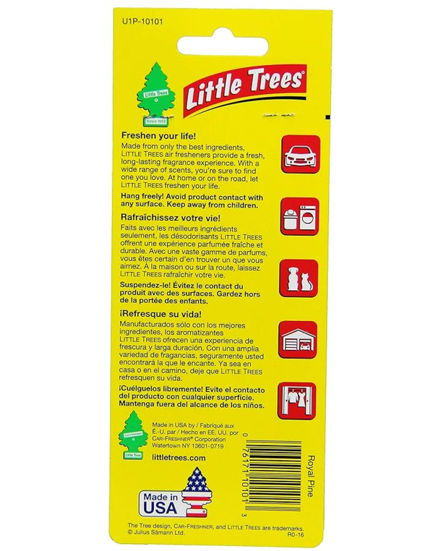 Little Trees  Royal Pine Hanging  Car Air Freshener | 10g