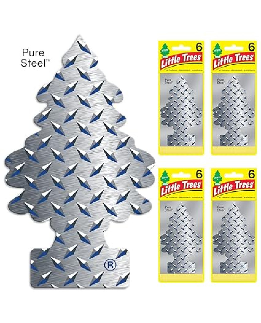 Little Trees Hanging Pure Steel  Car And Home Air Freshener | 10g