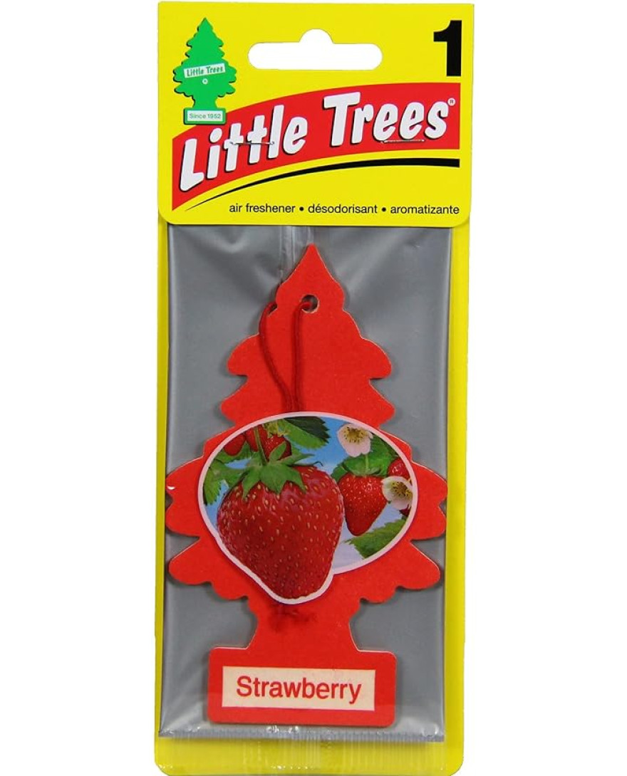 Little Trees  Strawberry Hanging  Car Air Freshener | 10g