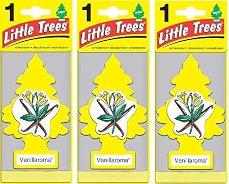 Little Trees Hanging  Vanilla Aroma Car And Home Air Freshener | 10g