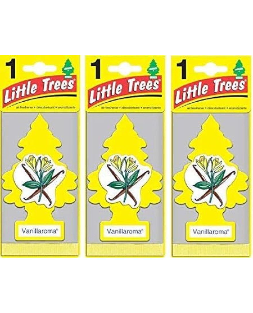 Little Trees Hanging  Vanilla Aroma Car And Home Air Freshener | 10g