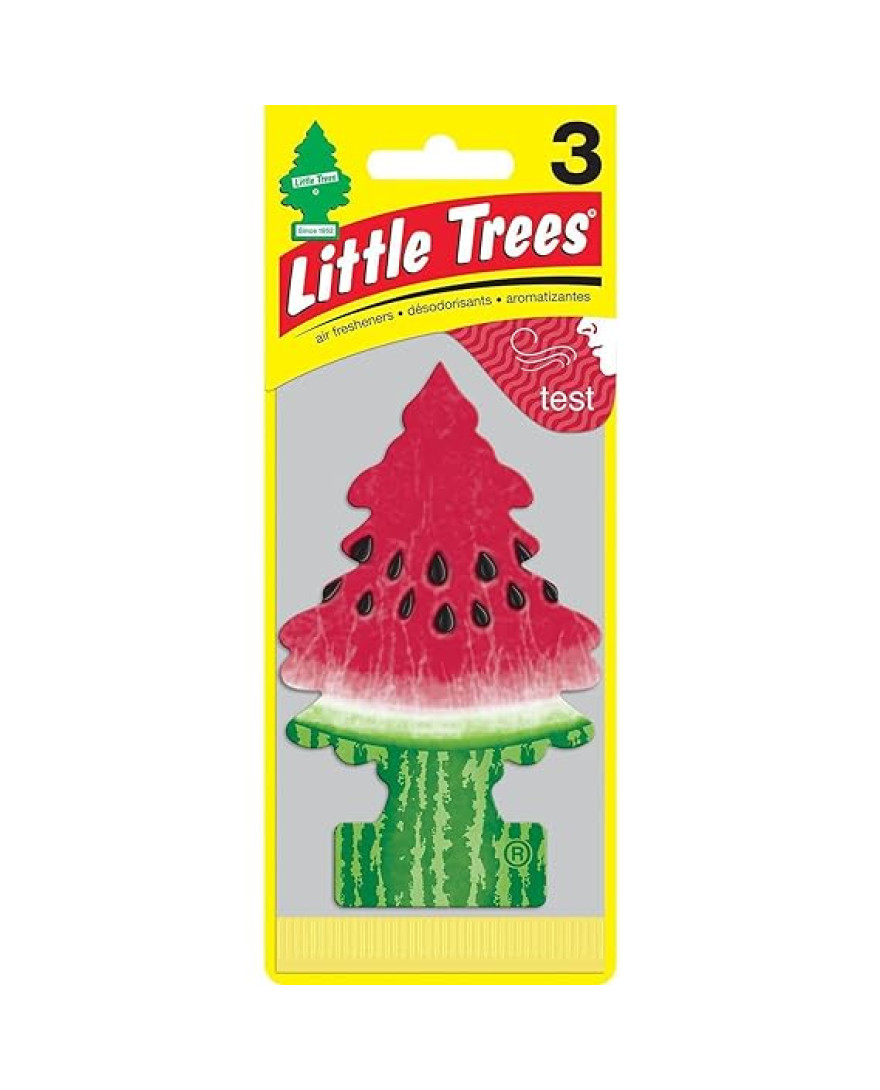 Little Trees Hanging Watermelon Car And Home Air Freshener | 10g