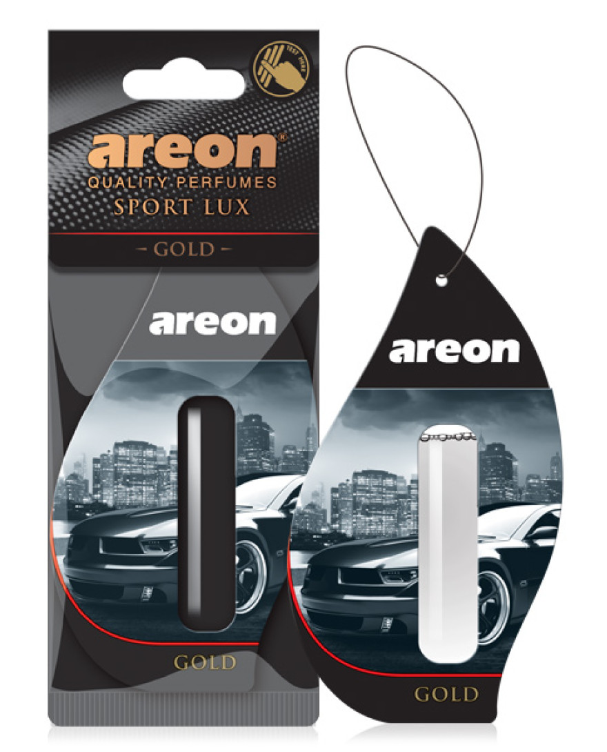 Areon Liquid 5ml Sport Lux Gold | Long Lasting Fragrance  | Environment Friendly Gel