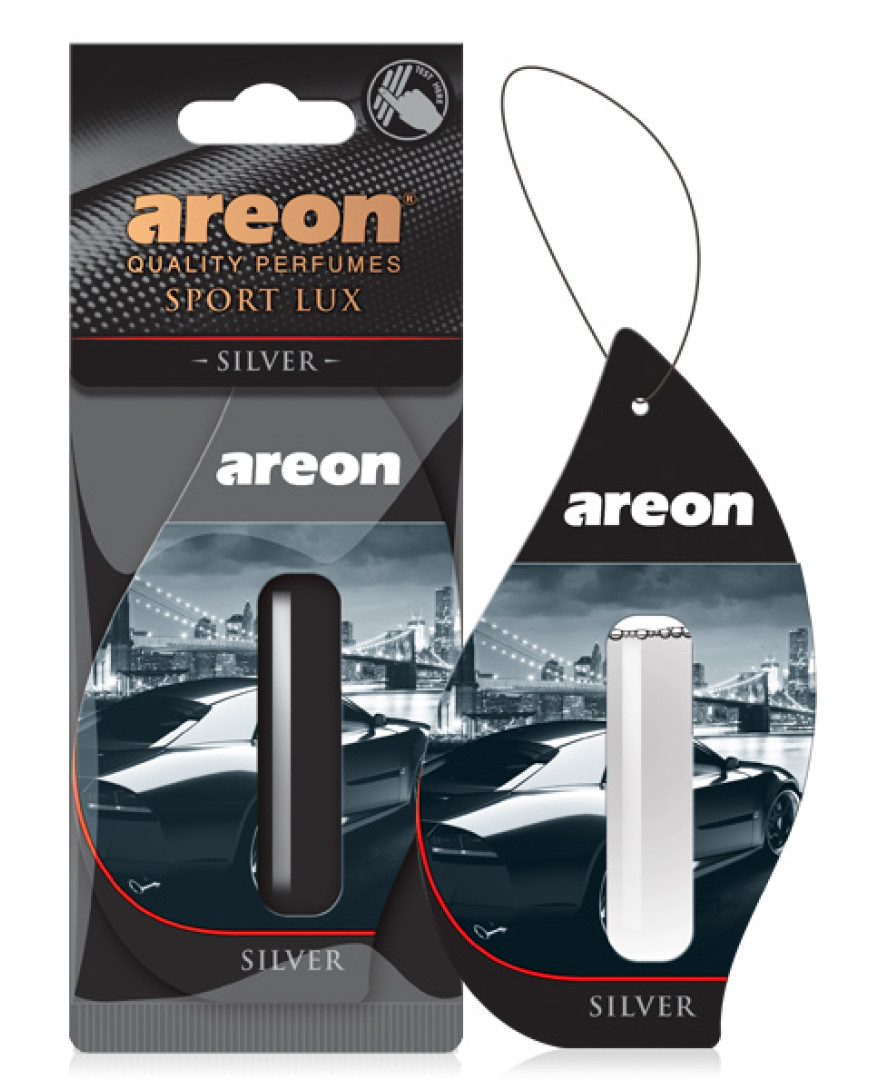 Areon Liquid 5ml Sport Lux Silver | Long Lasting Fragrance  | Environment Friendly Gel