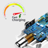Blackcat Dual Port Fast Car Mobile Charger 3.1A Jiffy D with Micro USB Cable for Android Smartphones
