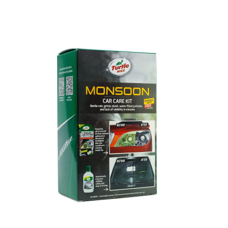 Turtle Wax MONSOON CAR CARE KIT 440ml Turtle Wax MONSOON CAR CARE KIT 440ml