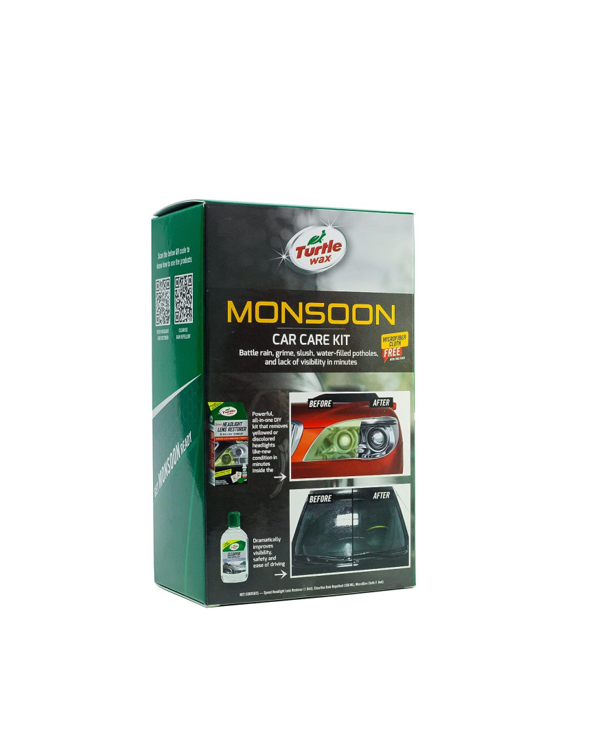 Turtle Wax MONSOON CAR CARE KIT 440ml