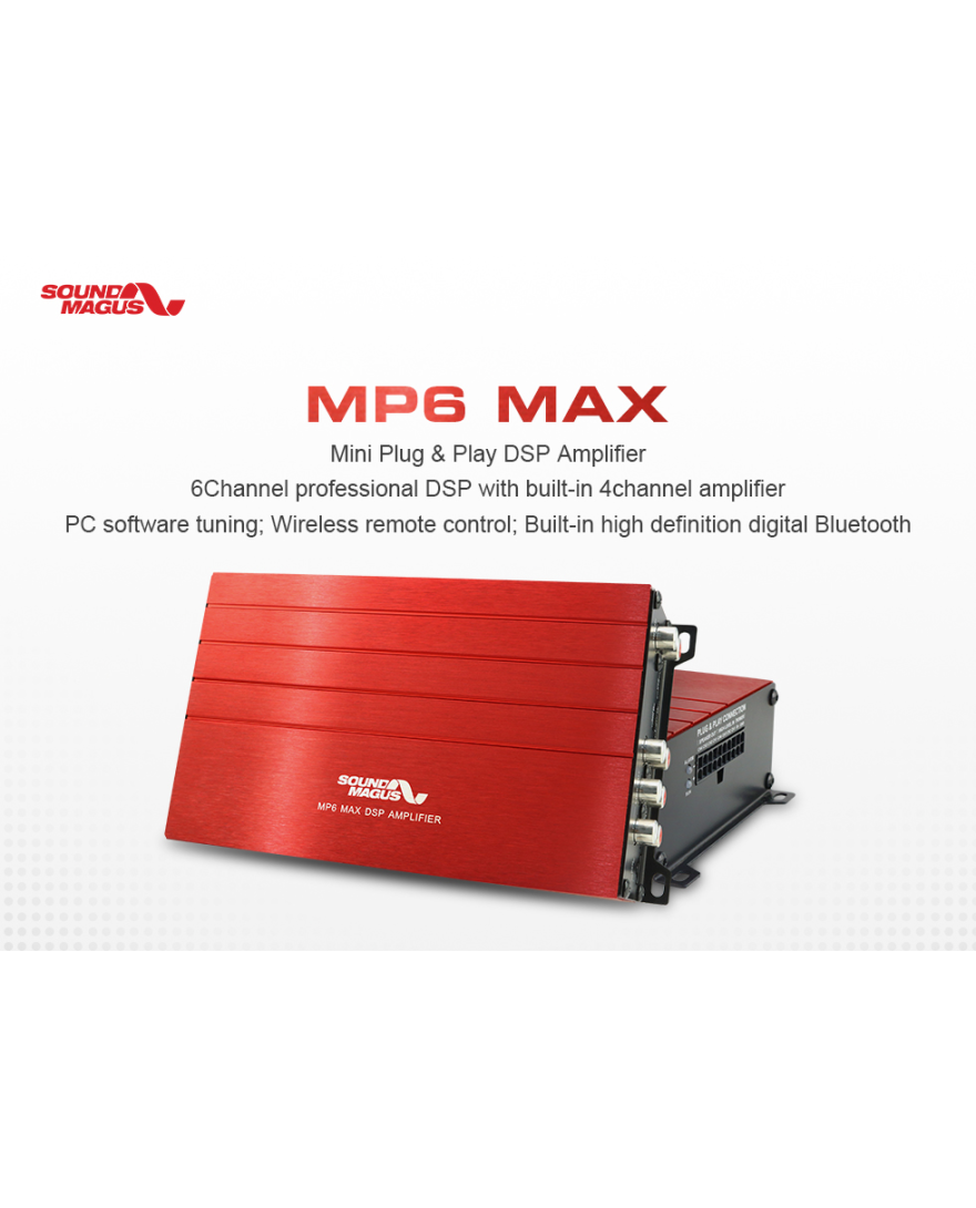 SoundMagus MP6 6 Channel Car DSP