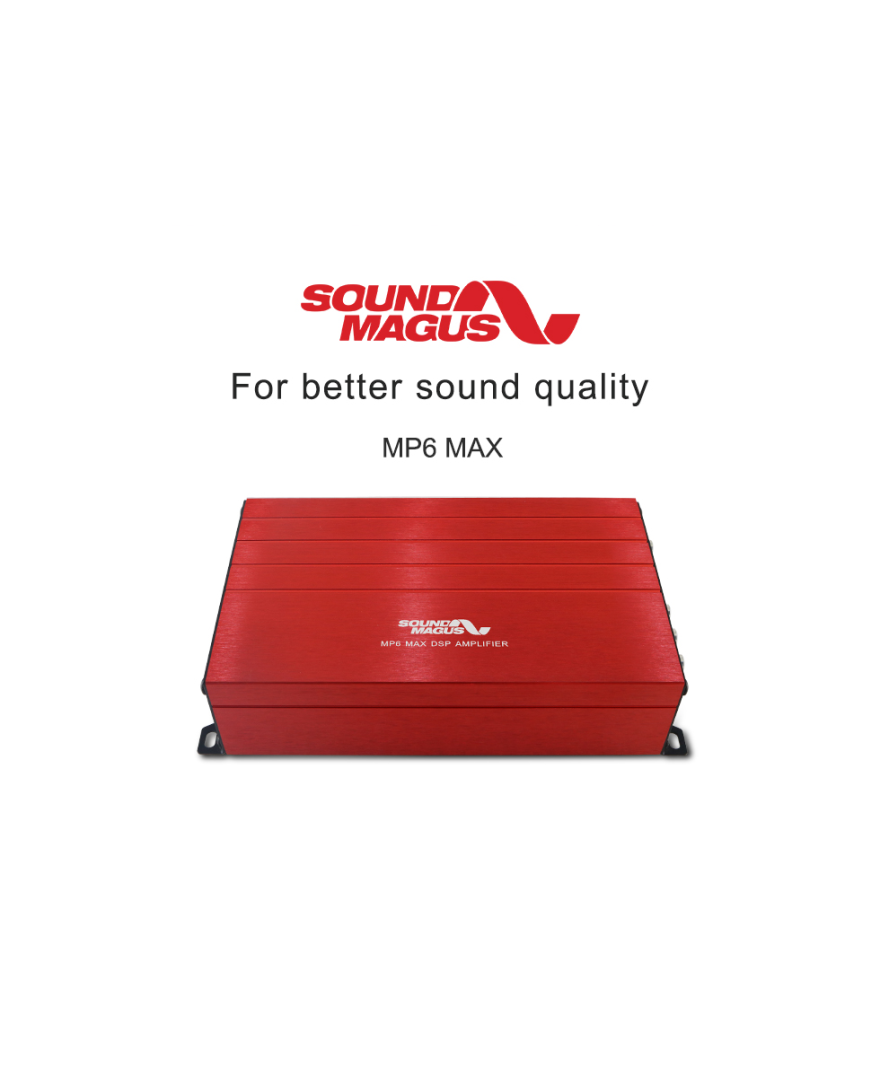 SoundMagus MP6 6 Channel Car DSP