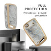 keycare TPU Key Cover For Volkswagen Tiguan, Jetta, Passat Highline Smart Key | TP40 Marble Finish