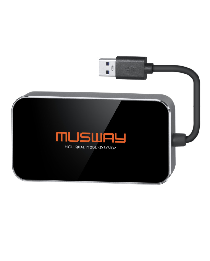 MUSWAY BTS HD USB Bluetooth Dongle Audio Streaming HD Audio for M4+, M6, M12, D8