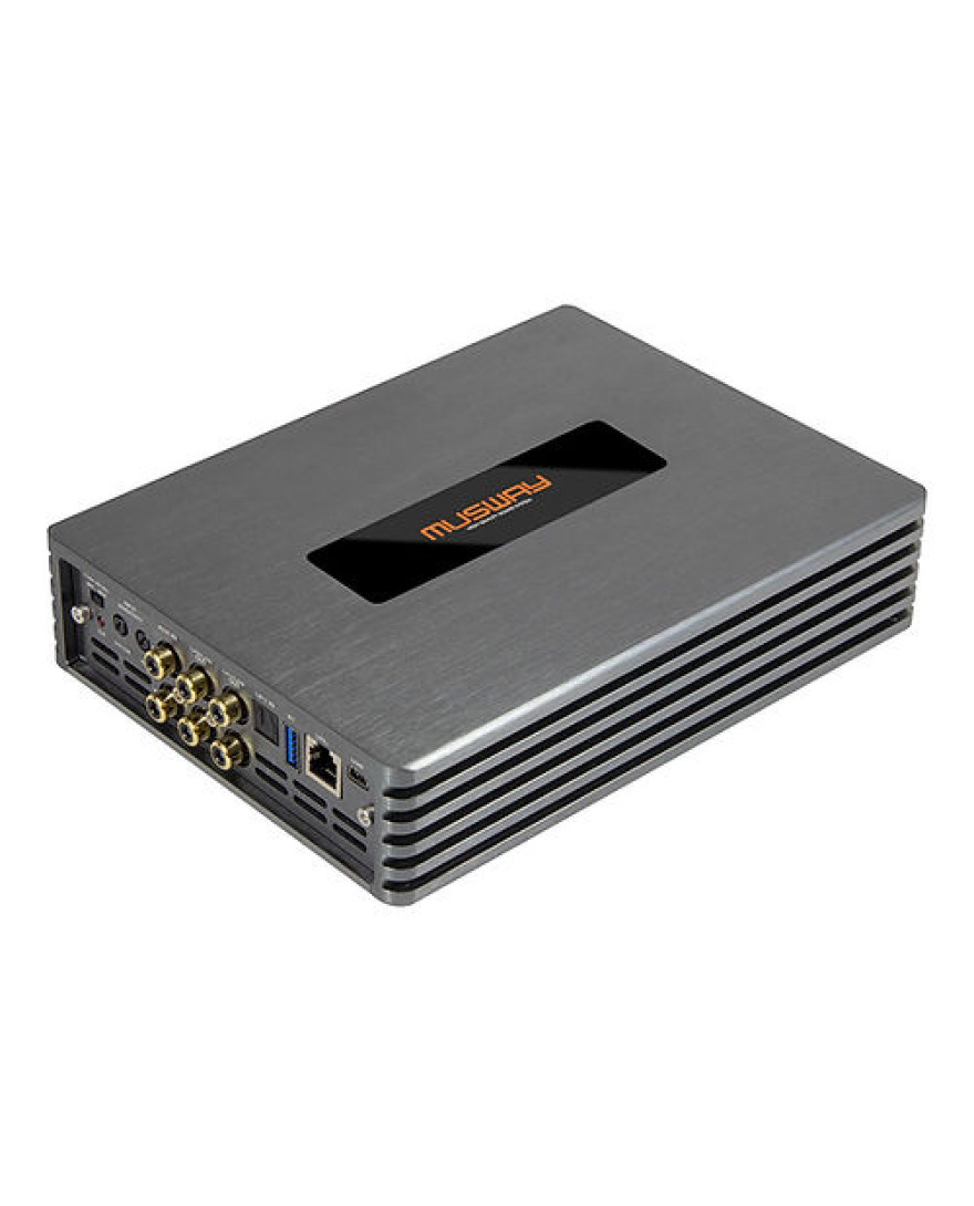 Musway M4V2 4 CHANNEL Class D Amplifier With 6 CHANNEL DSP
