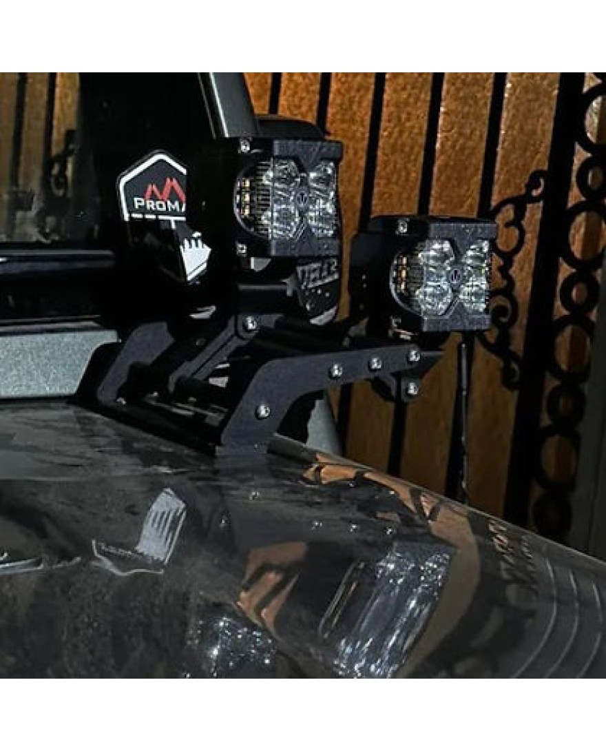 Mahindra Thar - Proman Windshield Light Brackets