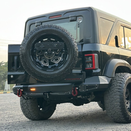 Bimbra Proman Metal Rear Bumper For Thar Roxx