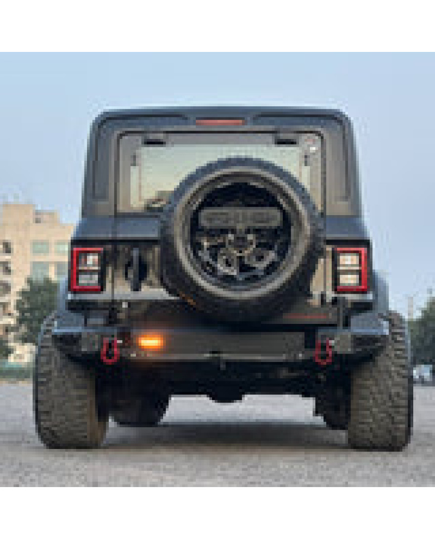 Bimbra Proman Metal Rear Bumper For Thar Roxx