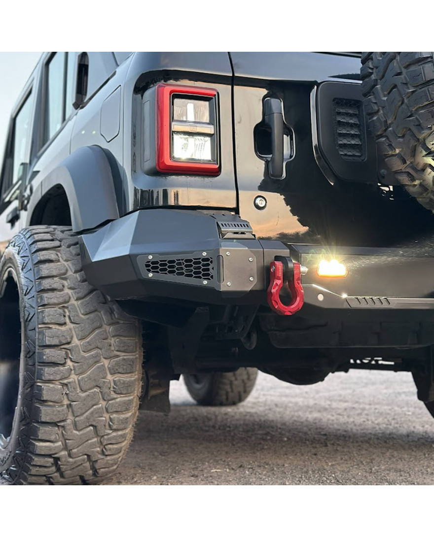Bimbra Proman Metal Rear Bumper For Thar Roxx