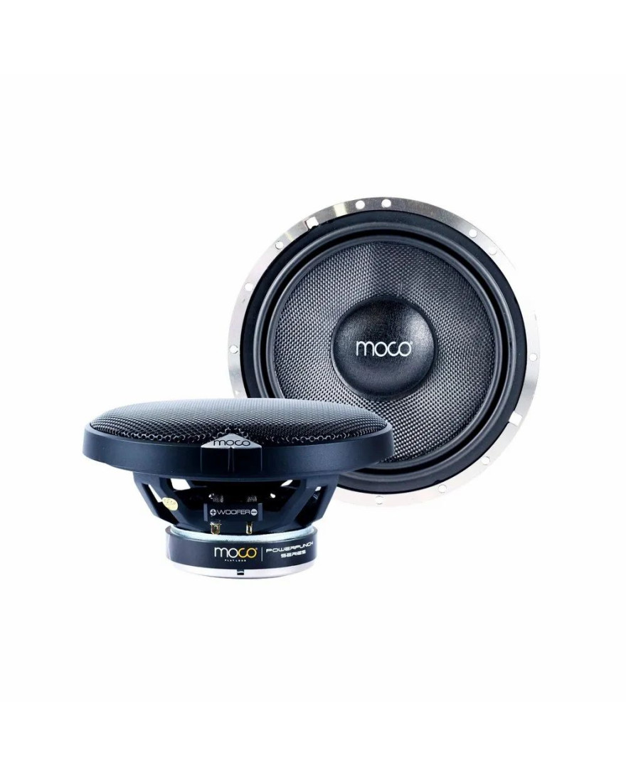 CO-02.80 moco Power Punch Series 06.5 inches Component Speakers Set