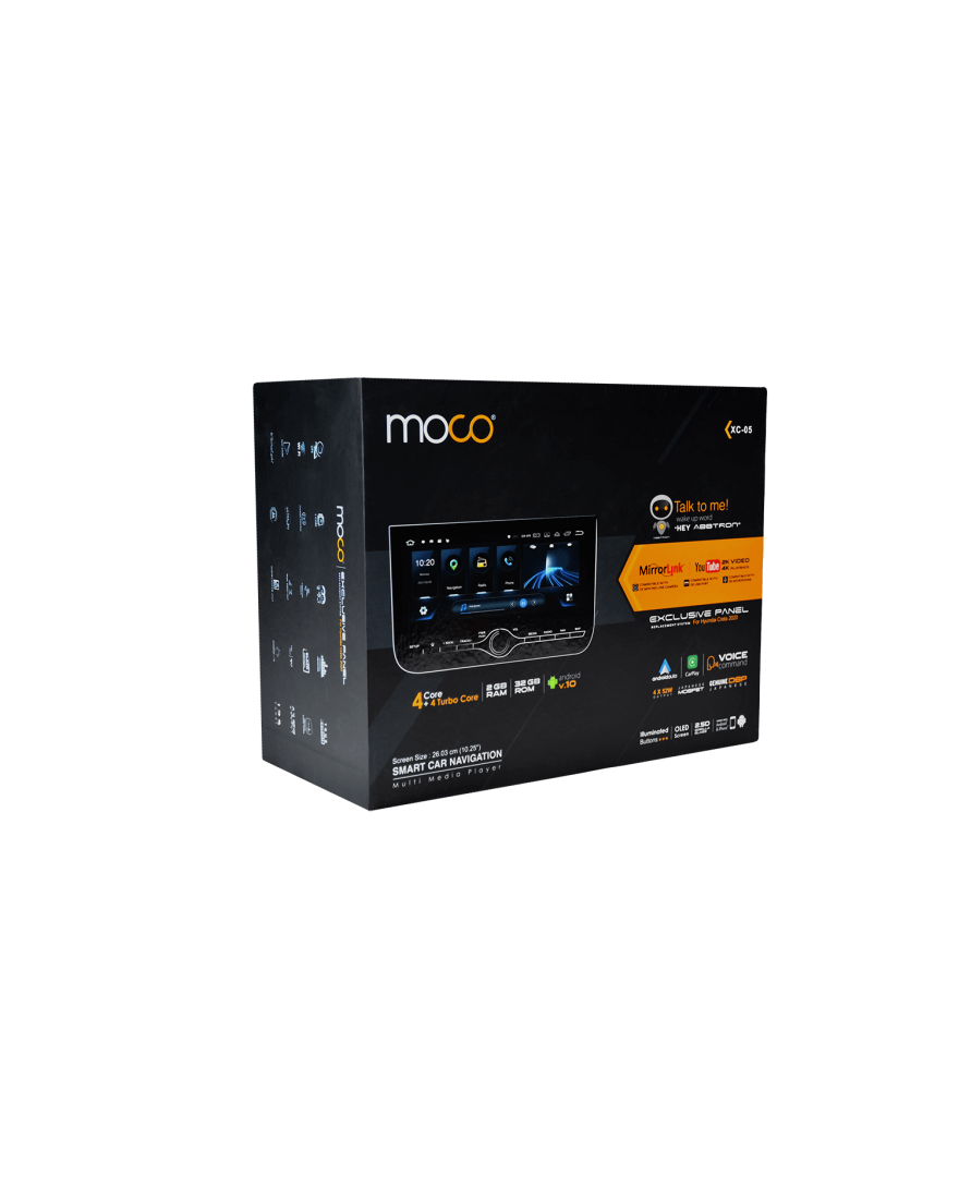 XC 05Pro | Exclusive Hyundai Creta 2020 Infotainment | 4Core 4Turbo Core Processor | 4GB RAM | 32GB ROM
