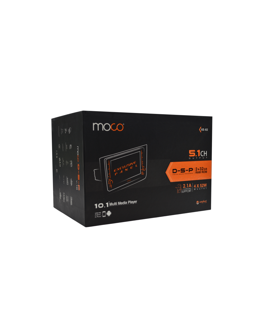 Moco XE 02 | Exclusive Android Infotainment with DSP N 5.1 Channel Out | 2GB RAM | 32GB ROM