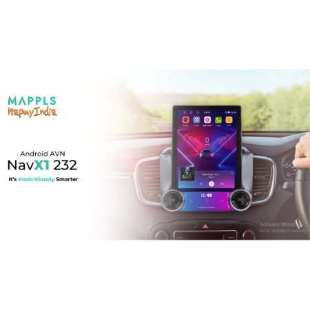 MMI Android AVN NAVX1 232 Screen Size11.8 | WITH ANDROID AUTO And CAR PLAY | RAM 2GB+Flash Memory 32GB