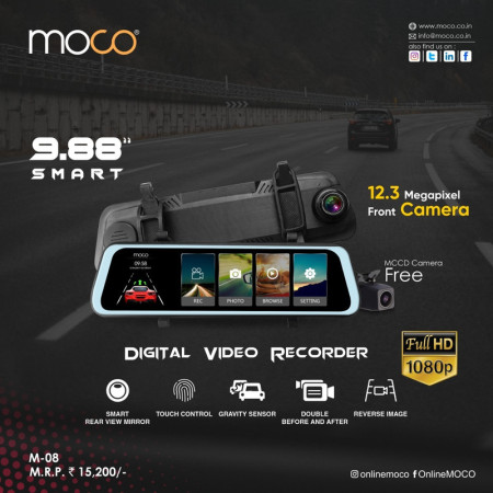 MOCO M-08 DVR SCREEN 9.88