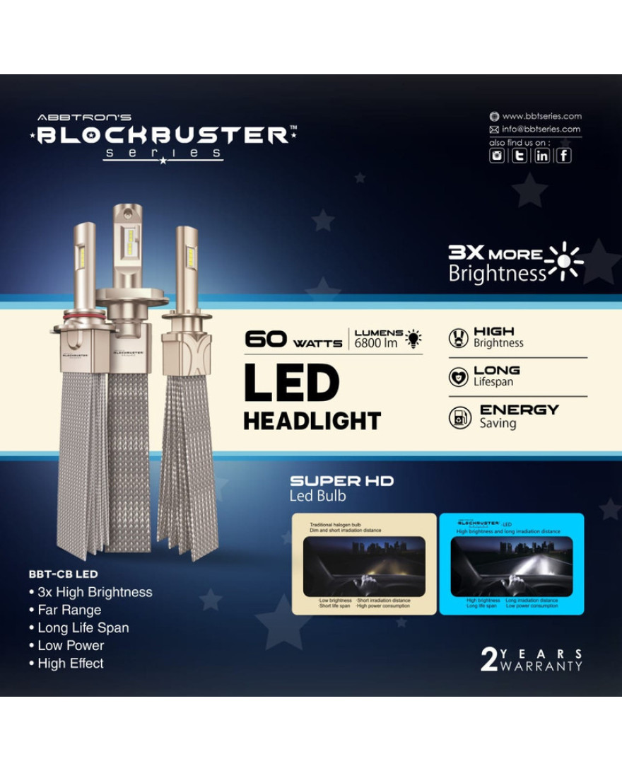 UNPLUG BBT LED CB H1 (6000K)