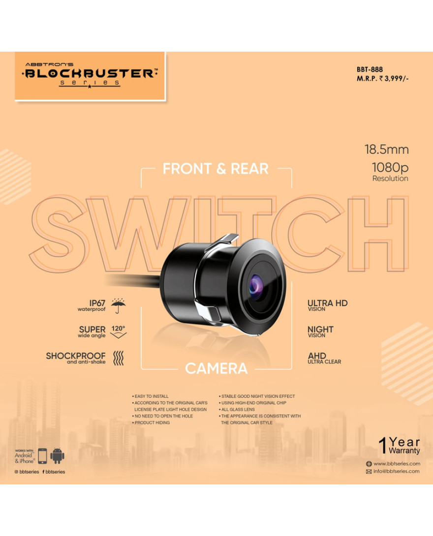 UNP BBT-888 CAMERA AHD
