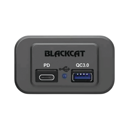 Blackcat Dual USB Fast Charger Waterproof & Dust-Proof