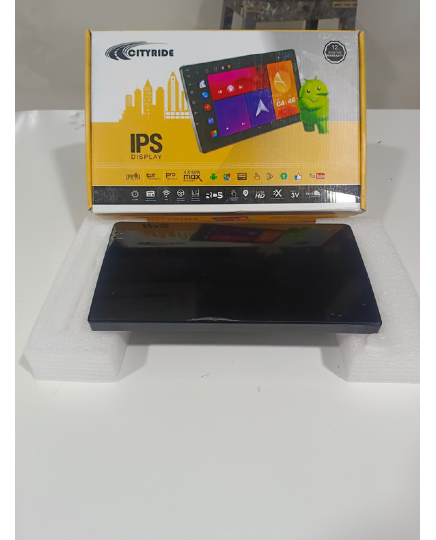Cityride 9 inch Universal NB TS PRO 4 Car Android Screen|IPS Full HD Display|4GB/64GB DSP