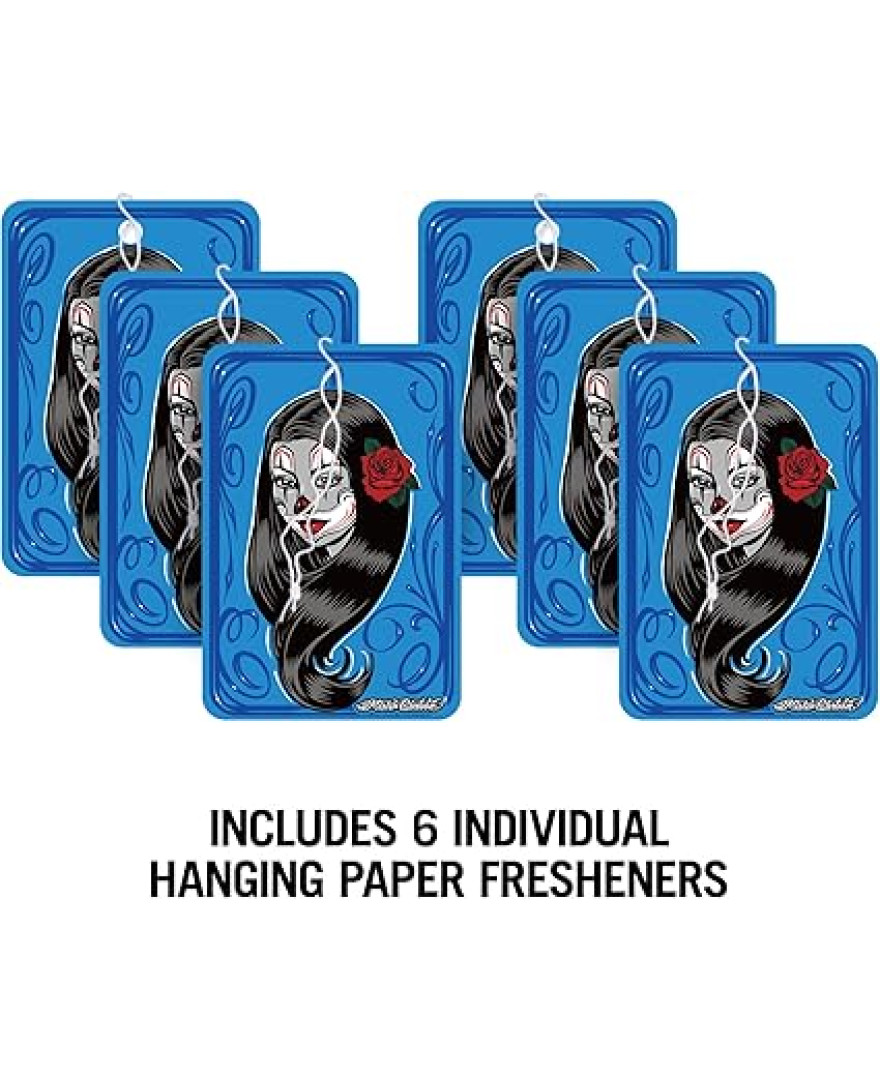 Turtle Wax X Mister Cartoon Air Fresh Odor Neutralizing Hanging Paper Air Freshener, Long Lasting, for Car And Home, Dreamer Fragrance | Pack of 3