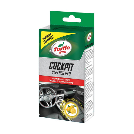 Turtle Wax Cockpit Cleaner Pad Instant Shine 30ML Turtle Wax Cockpit Cleaner Pad Instant Shine 30ML