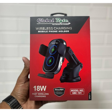 (GBC-101) MOBILE HOLDER WITH WIRELESS CHARGING