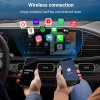 Langruige MX Wireless CarPlay & Android Auto Adapter with AirPlay - 2024's newest masterpiece, Plug & Play, OTA-Upgrade, Quick Change Mode
