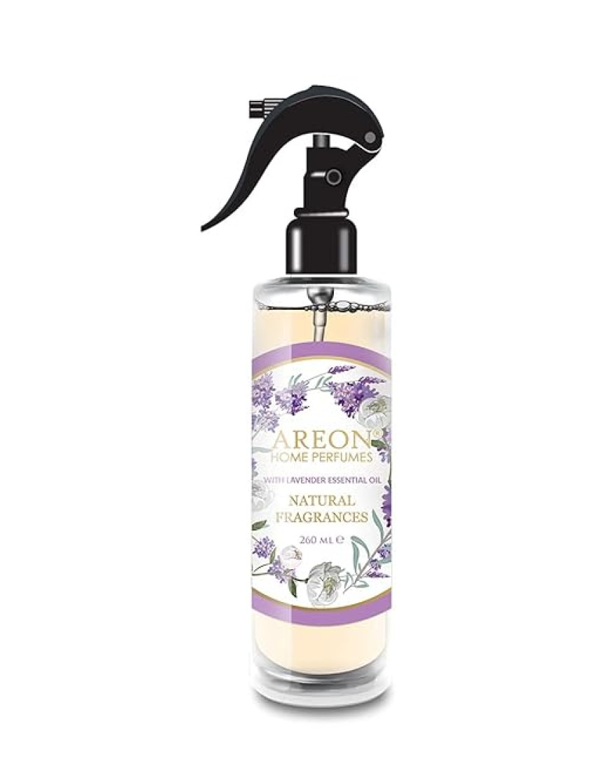 Areon Natural Lavender 260ml Spray For Home and Car Air Perfume