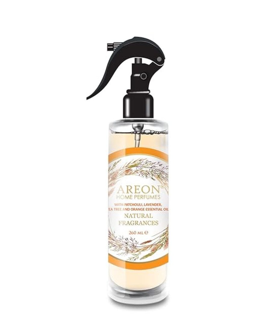 Areon Natural Patchouli, Lavender & Orange 260ml Spray Home And Car Air Perfume