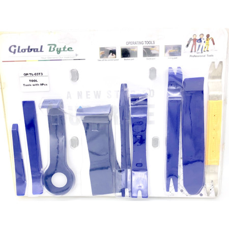 Global Byte Universal Opening Tool Type 3 | Contains 9 type of instrument | OP/TL-03T3