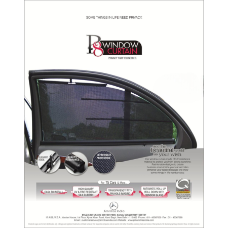 P8 Window Curtain Nissan Teana