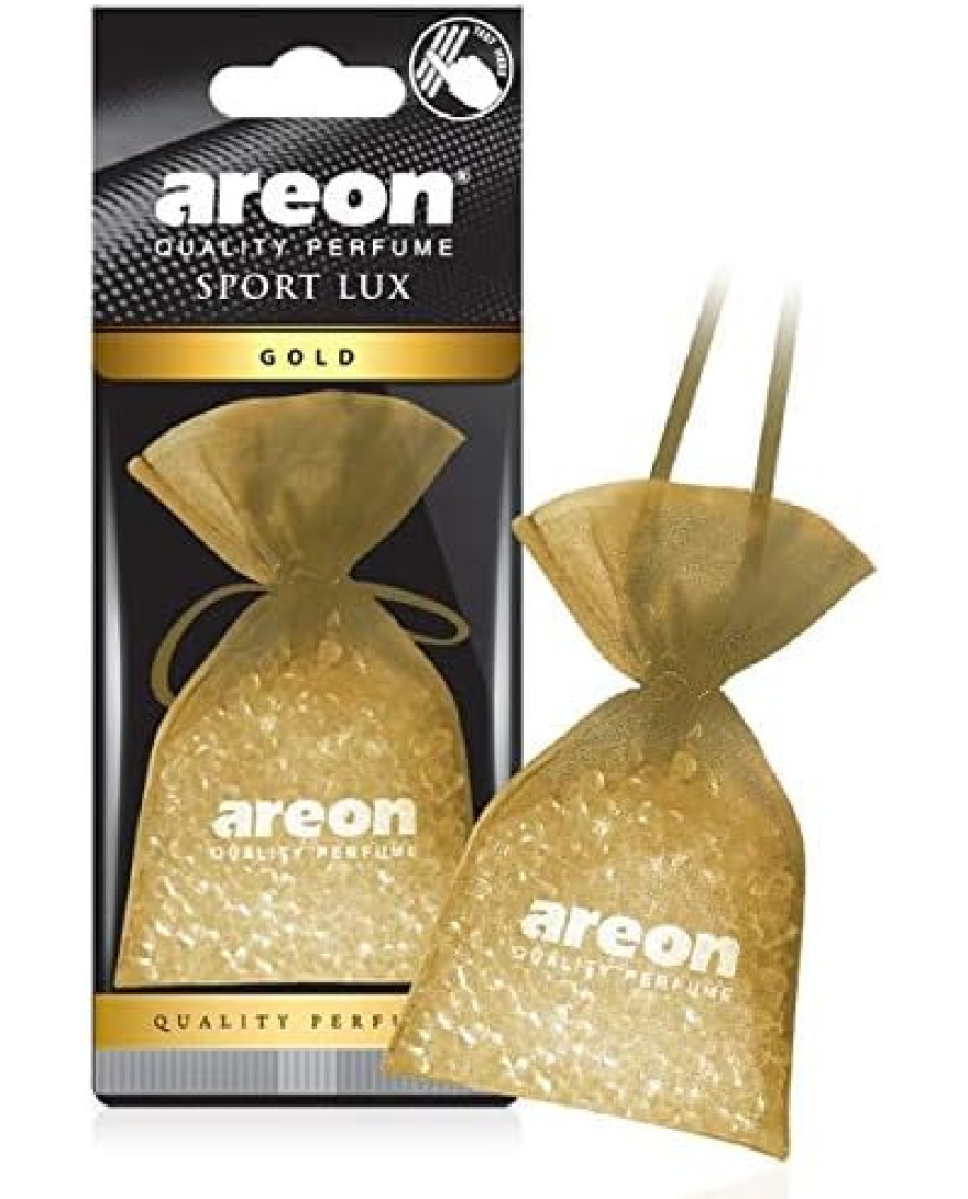 AREON Pearls Lux I Car And Home Air Freshener I Quality Perfume I Gold