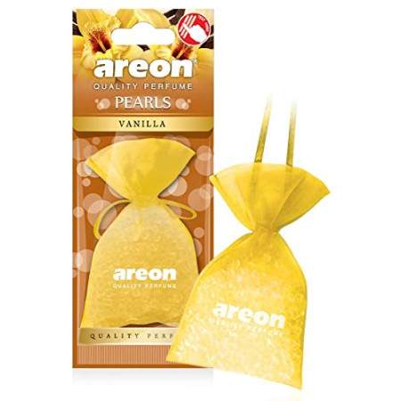 AREON Pearls Vanilla Car Air Freshener | 25g | ABP02