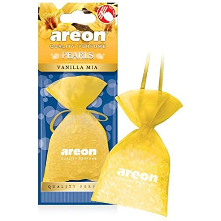 AREON Pearls Vanilla Mia Car Air Freshener | 25g | ABP07